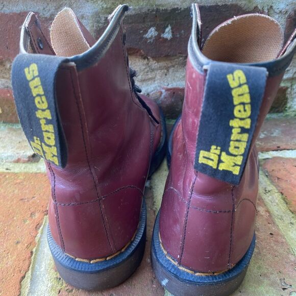 Dr. Martens Jadon Boots US 5 UK 3 Vintage Maroon - Picture 10 of 14